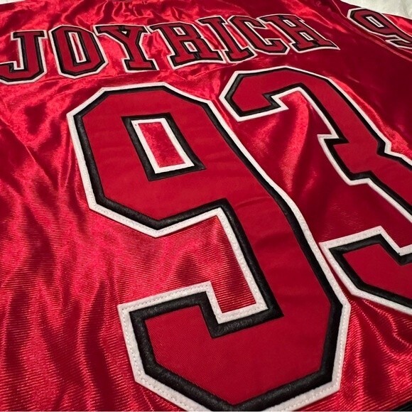 Joyrich X Snoop Dogg 1993 Hockey Jersey in Red - Picture 10 of 12